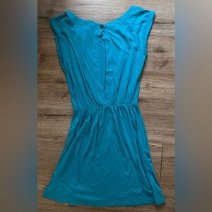 Teal Sleeveless Dress
